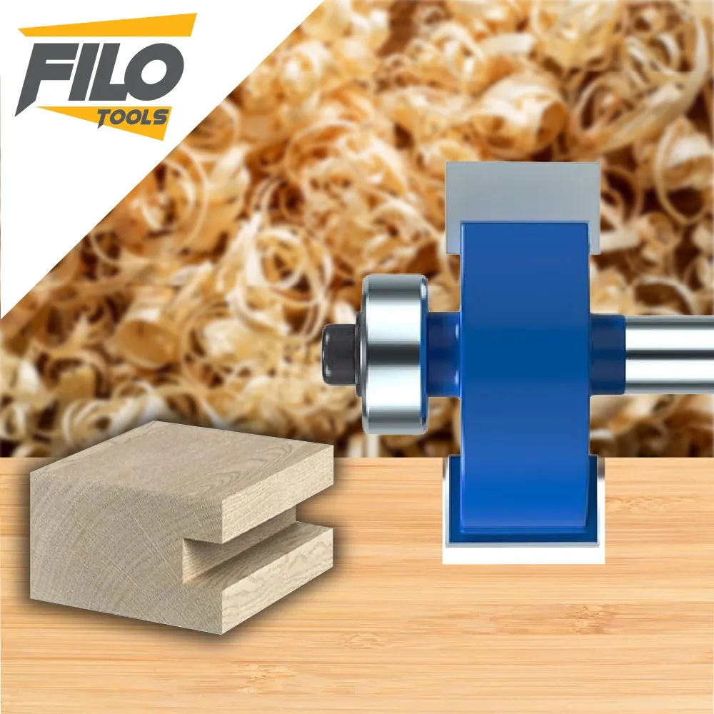 Broca Para Router Altura 9.52 mm Rebajadora de Madera Corte T 1 Pieza