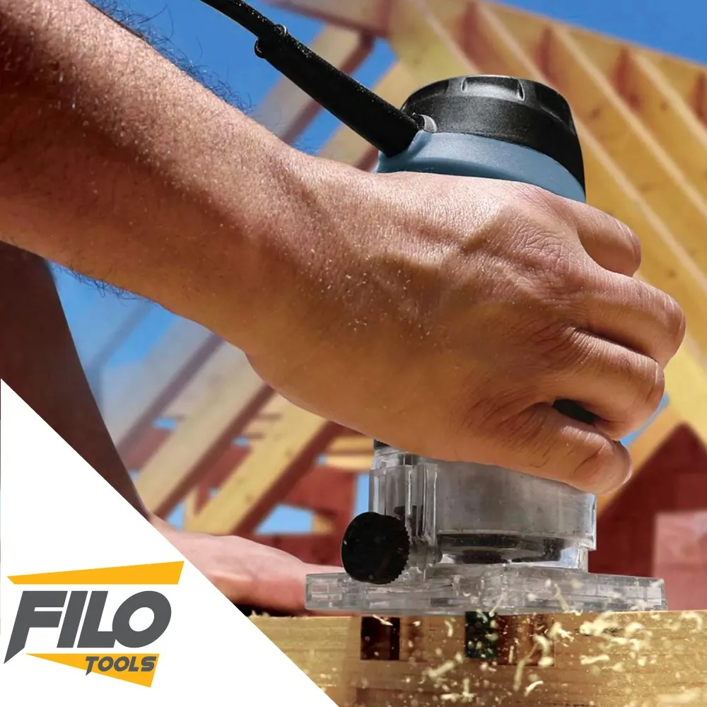 Broca Para Router Altura 6.35 mm Rebajadora de Madera Corte T 1 Pieza