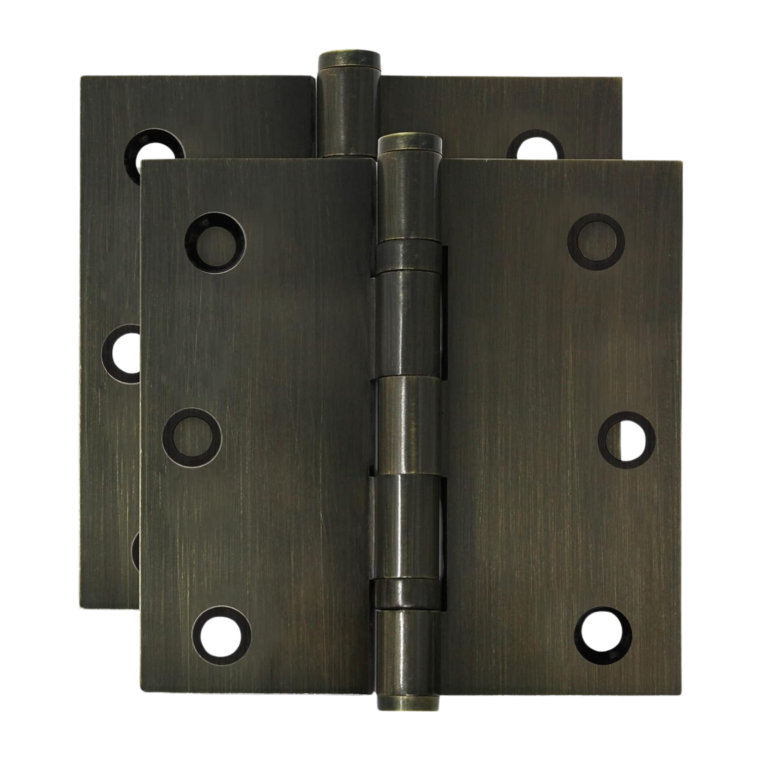 Bisagra 3x3'' Con Balero Para Puertas De Madera Latón Antiguo
