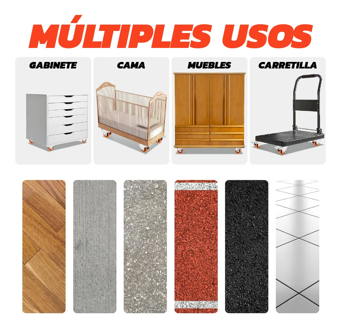 Rodaja Giratoria Rueda 50 mm Con Freno Doble Balero Galvanizada