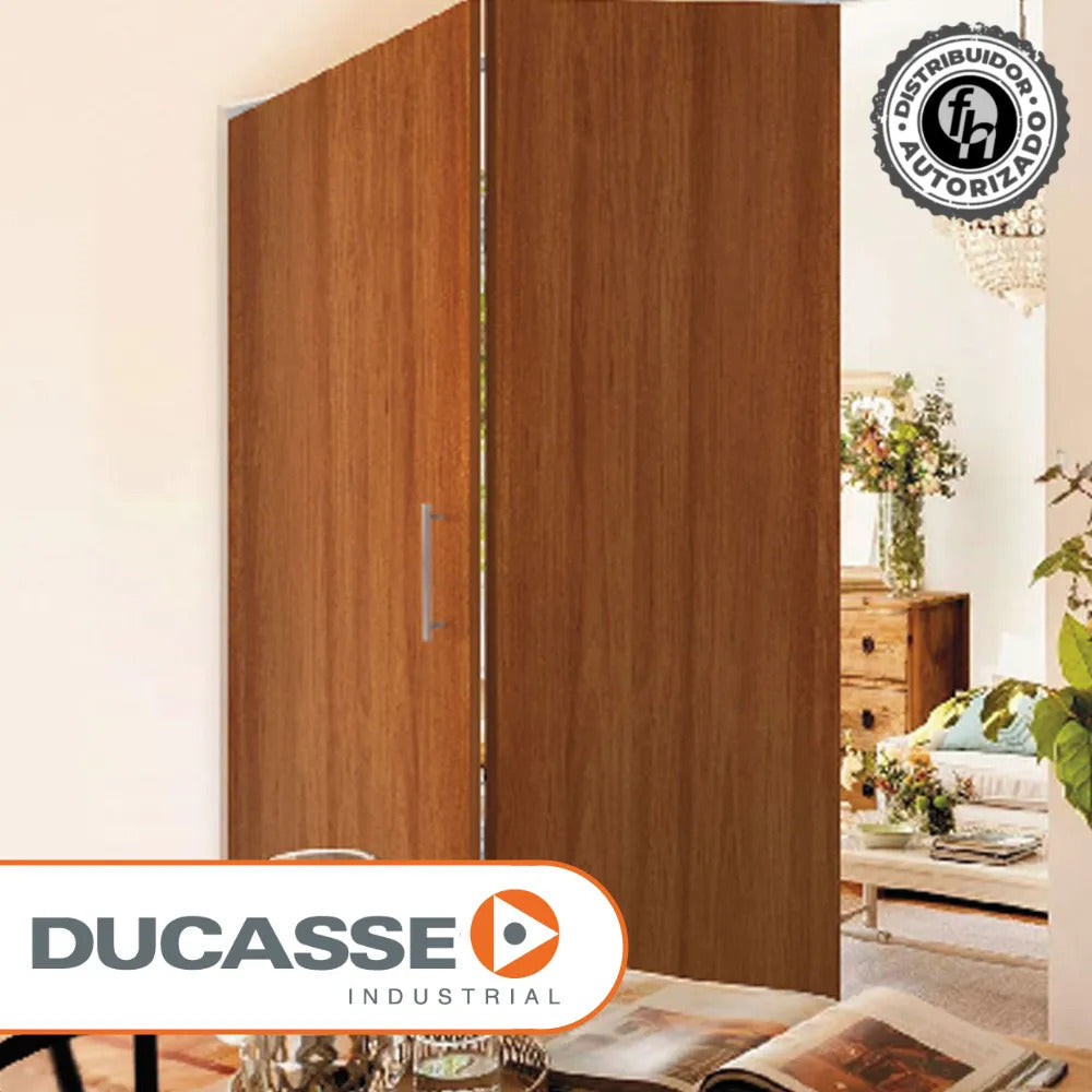 Sistema Dn80 Pl Para Puerta Closet Plegable 2 Hojas Ducasse