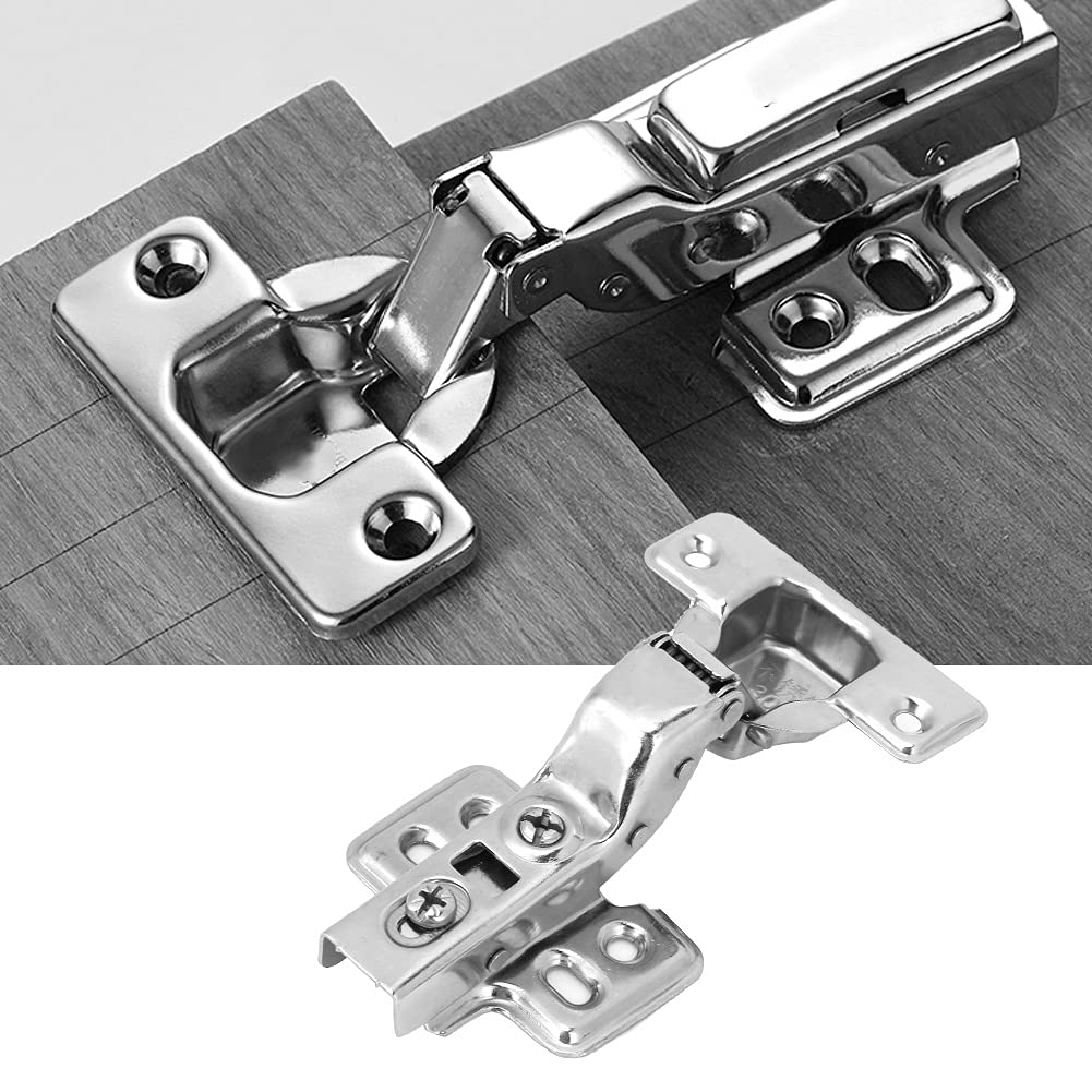 Bisagra Bidimensional 35 mm Cobertura Curva/Interna 4 Perforaciones FH