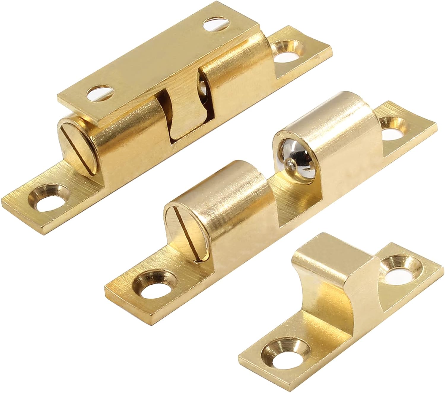 Resbalón Doble Bala Mediano 47 mm Latón Brillante 50 Piezas