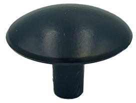 Botón Negro Con Tornillo 6321N 21 mm