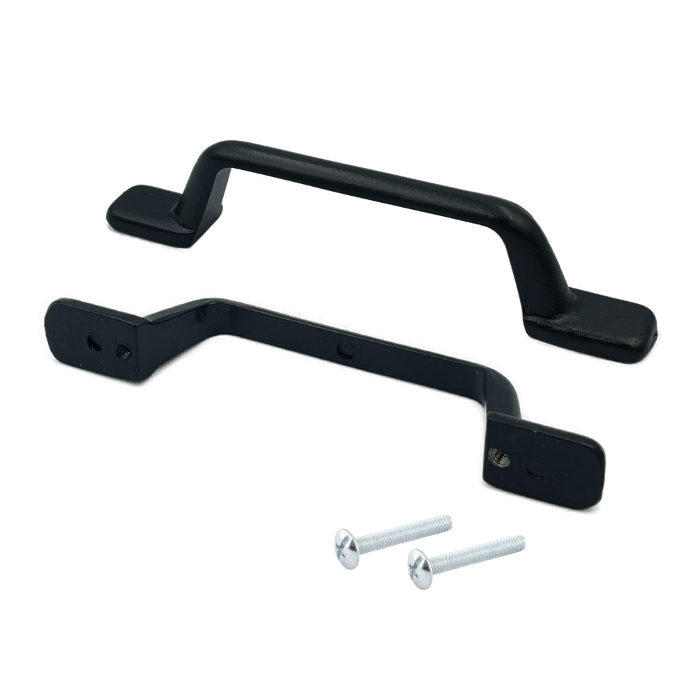 Jaladera Negra Con Tornillo 6330N 122 mm