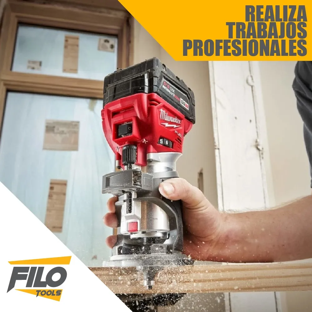 Set 4 Piezas Broca Para Router Rebajadora de Madera Moldura