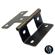 Bisagra Para Puerta Tipo "T" Cobre Antiguo 1 Pieza