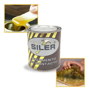 Pegamento Universal De Contacto Siler Línea Dorada 250 ml Amarillo