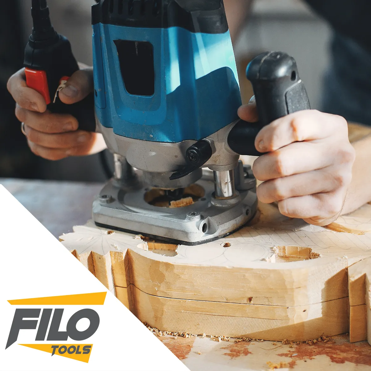 Set 2 Piezas Broca Para Router Rebajadora de Madera Corte Clásico