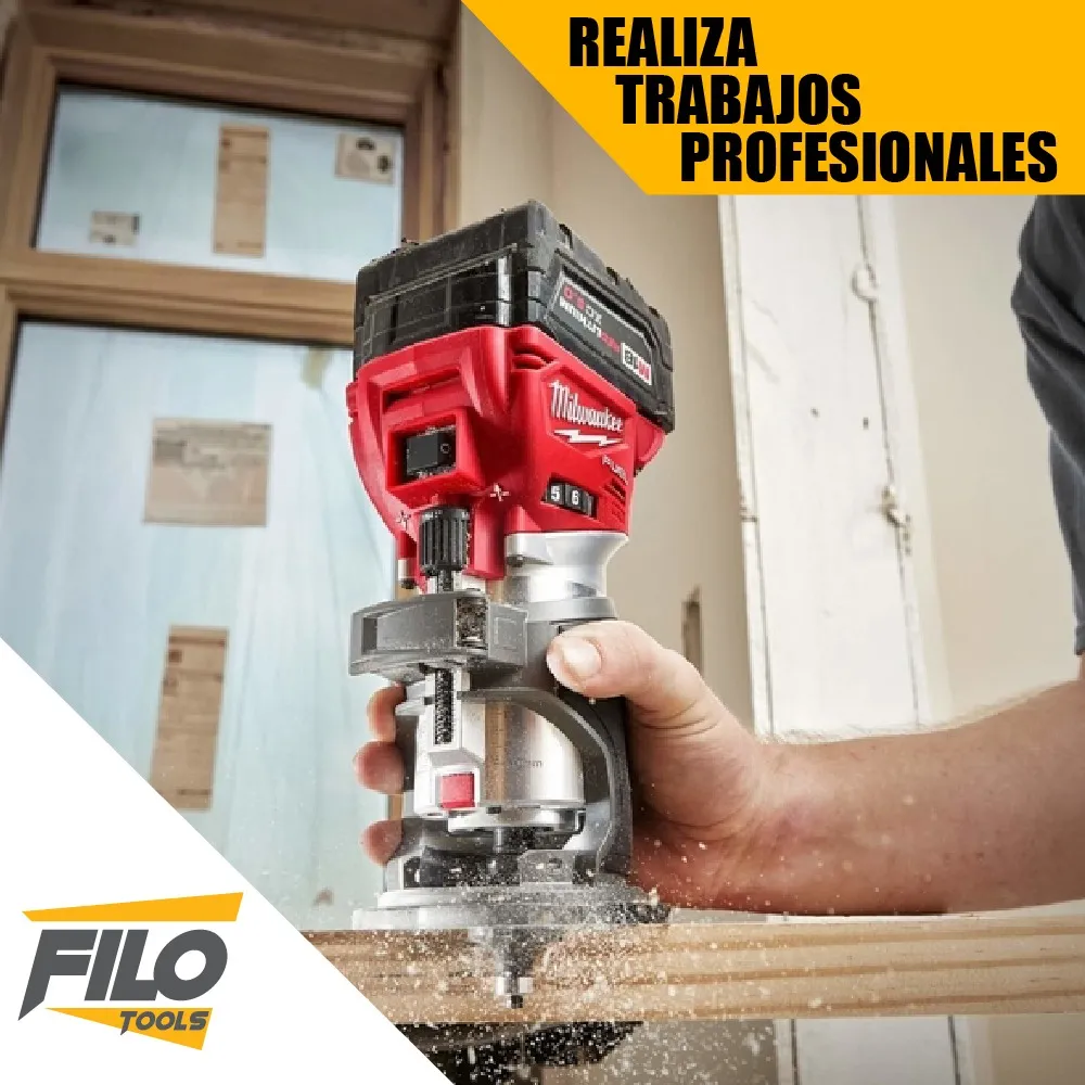 Broca Para Router 1 1/4'' Rebajadora de Madera Cuarto Bocel 1 Pieza