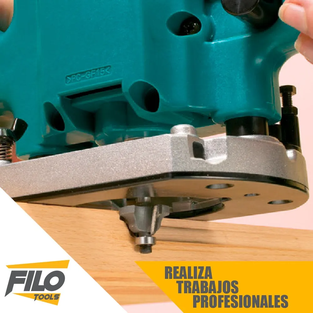 Broca Para Router 1 1/2'' Rebajadora de Madera Redondeadora 1 Pieza