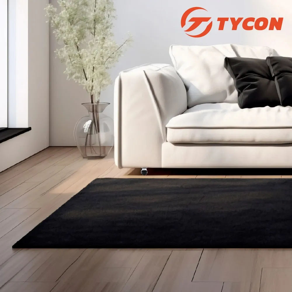 Rodaja Bola Giratoria 40 mm Con Placa 4 Piezas Hule Negro Mate