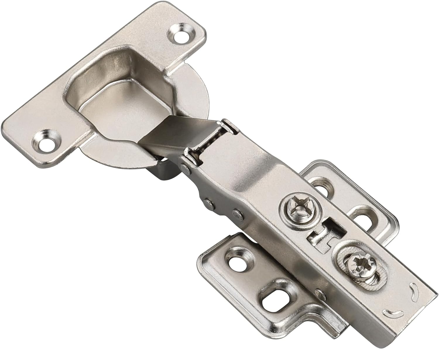 Bisagra Bidimensional 40 mm Cobertura Completa/Recta 4 Perforaciones