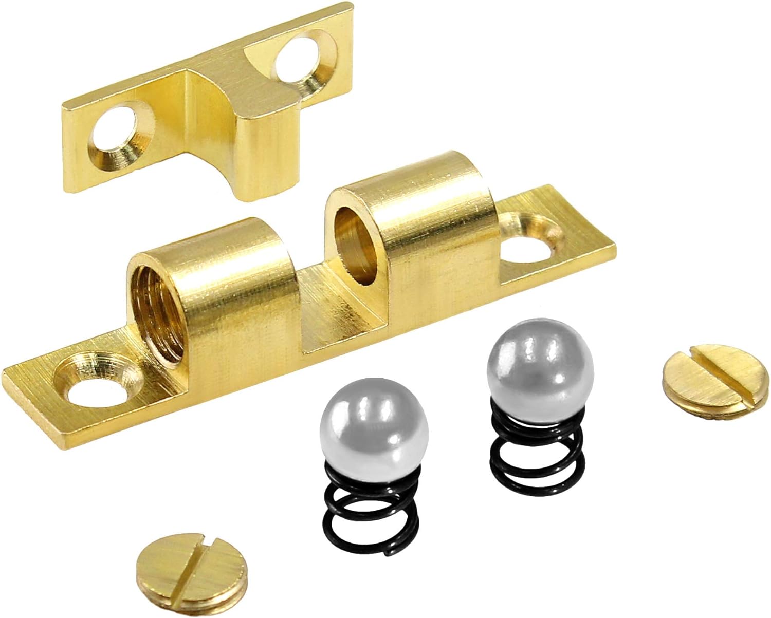 Resbalón Doble Bala Mediano 47 mm Latón Brillante 50 Piezas