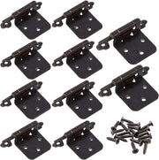 Bisagra De Parche Americana Color Cobre Antiguo Con Tornillos