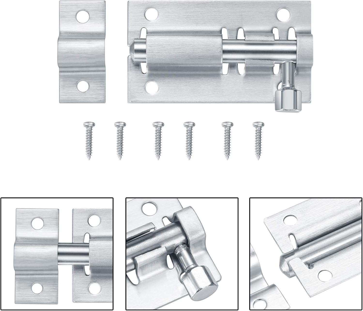 Pasador Mauser Acero Inoxidable Con Tornillos