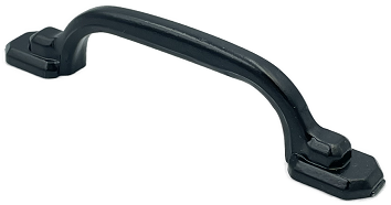 Jaladera Negra Con Tornillo 7525N 105 mm