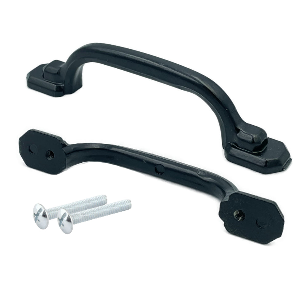 Jaladera Negra Con Tornillo 7525N 105 mm