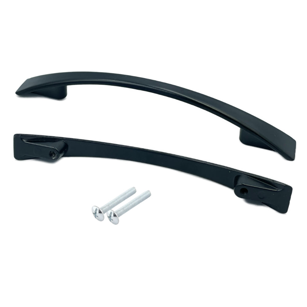 Jaladera Negra Con Tornillo 7593N 97 mm