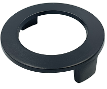 Jaladera Negra Con Tornillo 7642N 88 mm