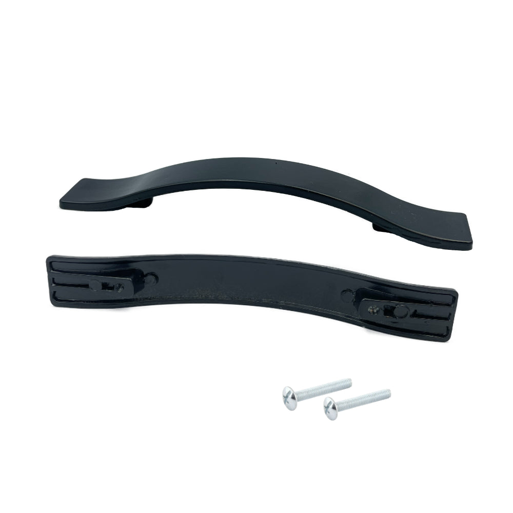 Jaladera Negra Con Tornillo 7649N 95 mm