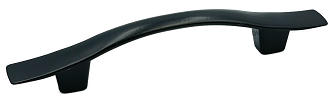 Jaladera Negra Con Tornillo 7652N 74 mm