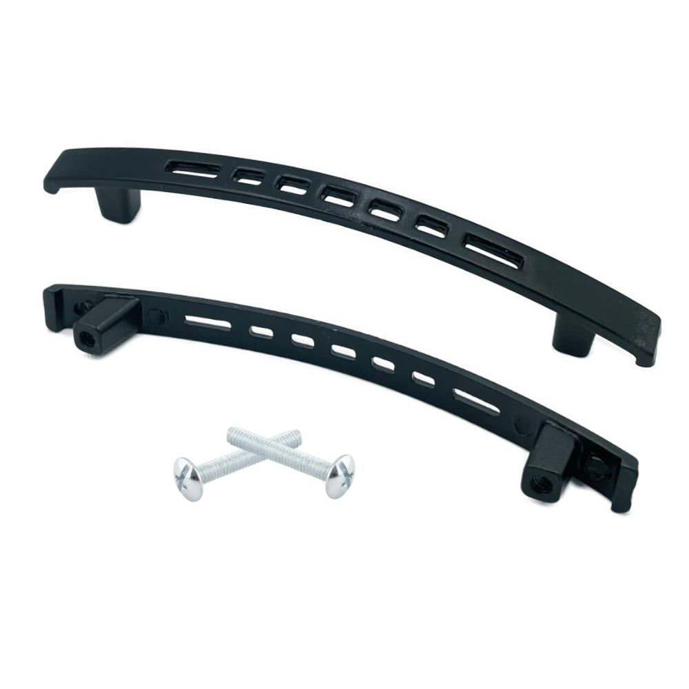 Jaladera Negra Con Tornillo 7665N 125 mm