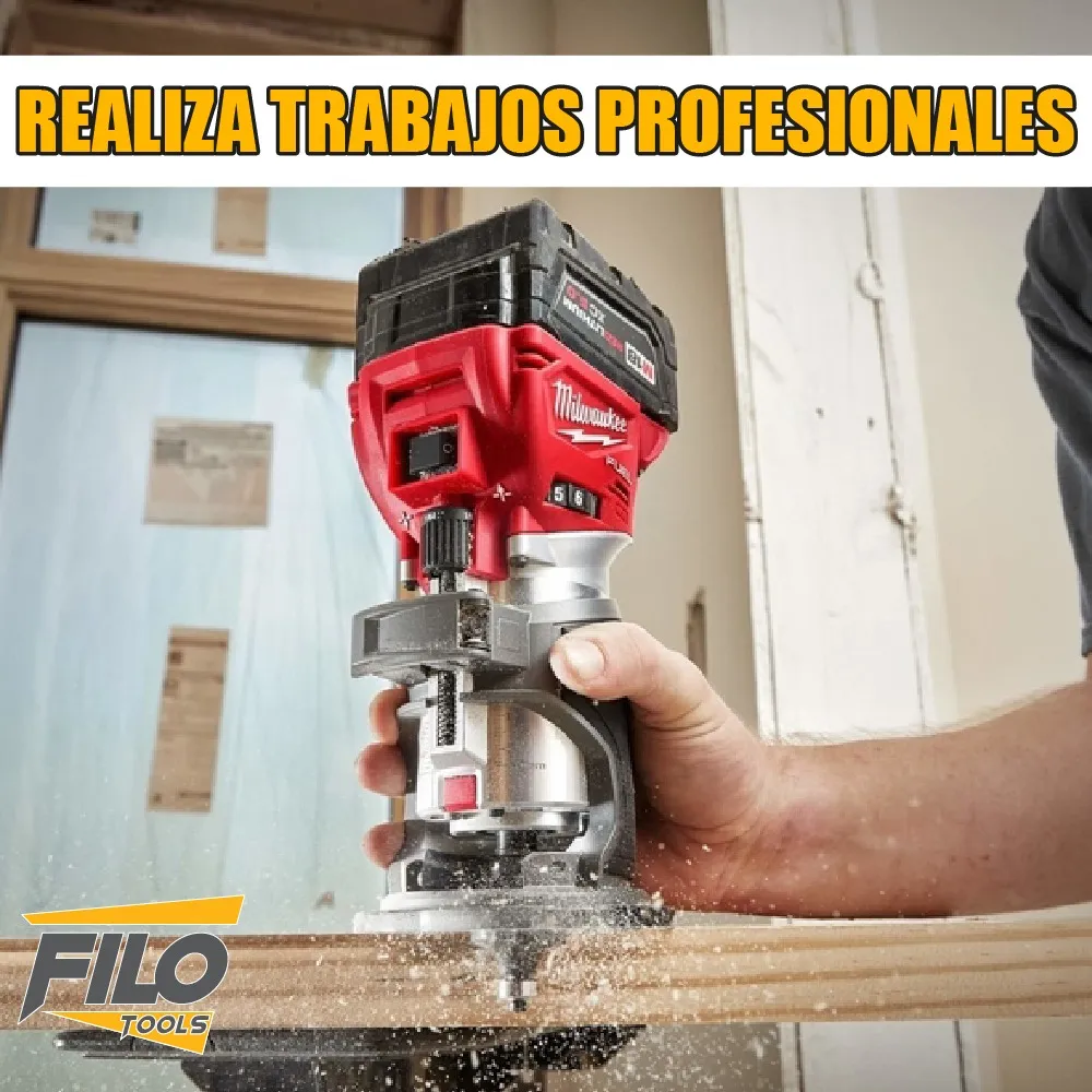 Broca Para Router 1 1/8'' Rebajadora de Madera Romana 1 Pieza