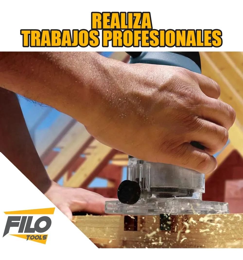 Set 3 Piezas Broca Para Router Rebajadora de Madera Corte T