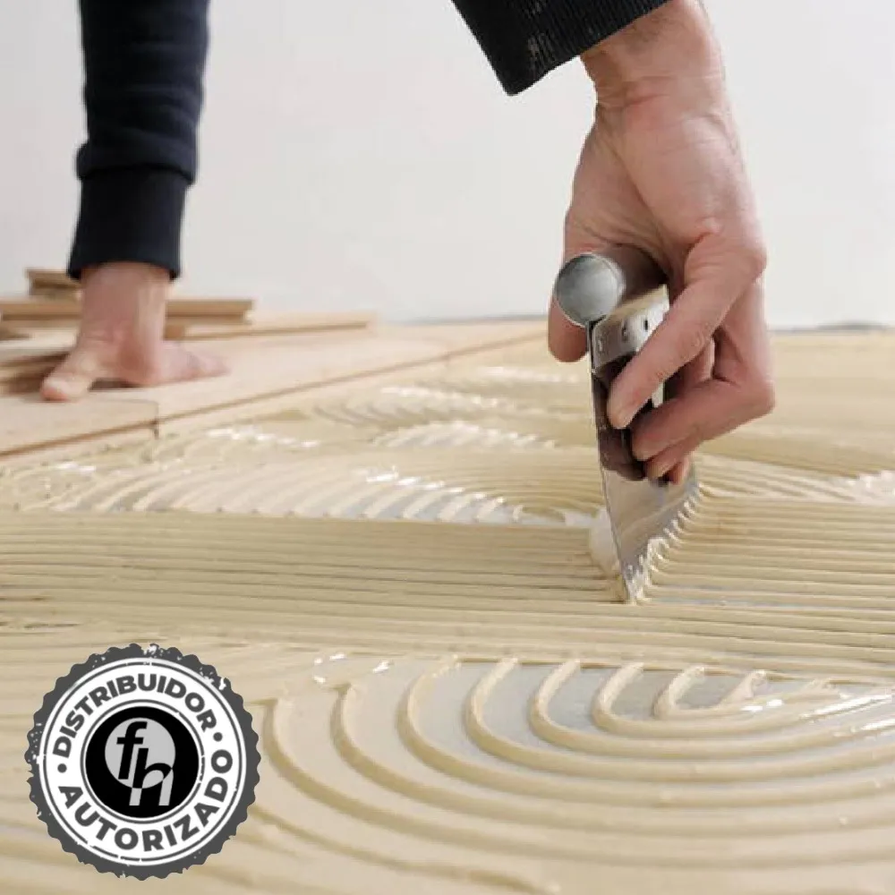 Pegamento Beige Para Pisos Base Solvente Siler 4 kg