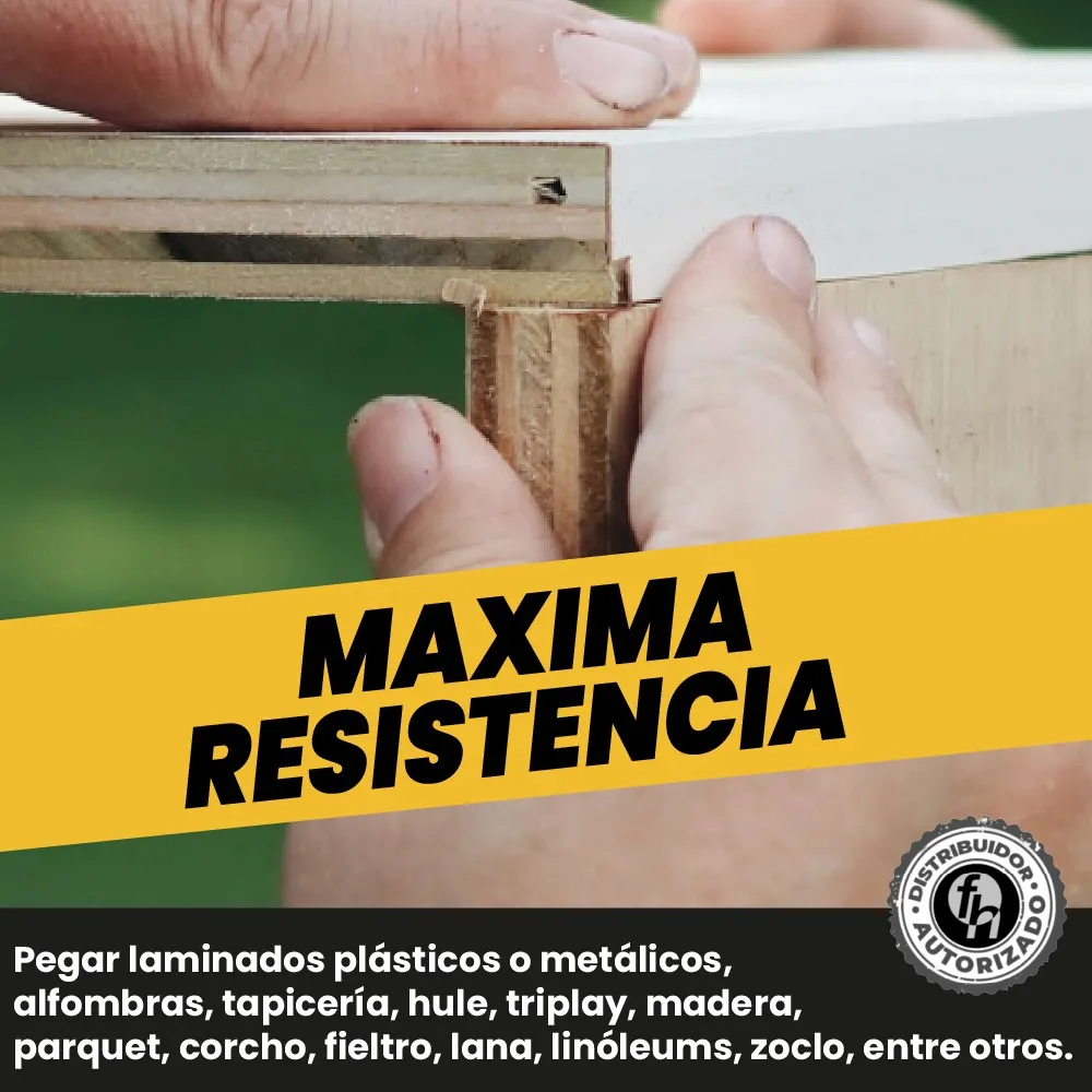 Pegamento Universal De Contacto Siler Amarillo 18 Litros