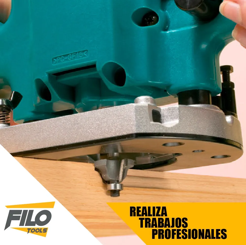 Broca Para Router 1'' Rebajadora de Madera Redondeadora 1 Pieza