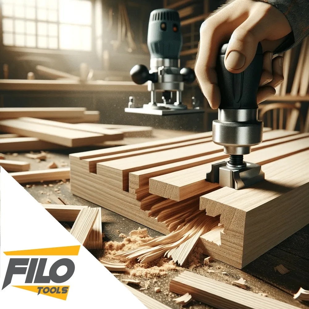 Broca Para Router Altura 6.35 mm Rebajadora de Madera Corte T 1 Pieza