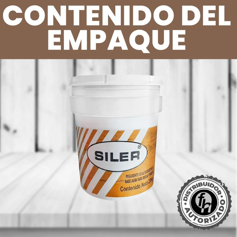 Cubeta Pegamento Para Parquet O Duela Siler 20 kg