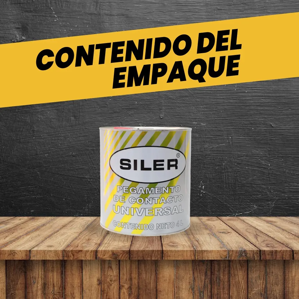 Pegamento Universal De Contacto Siler Amarillo 1 Litro