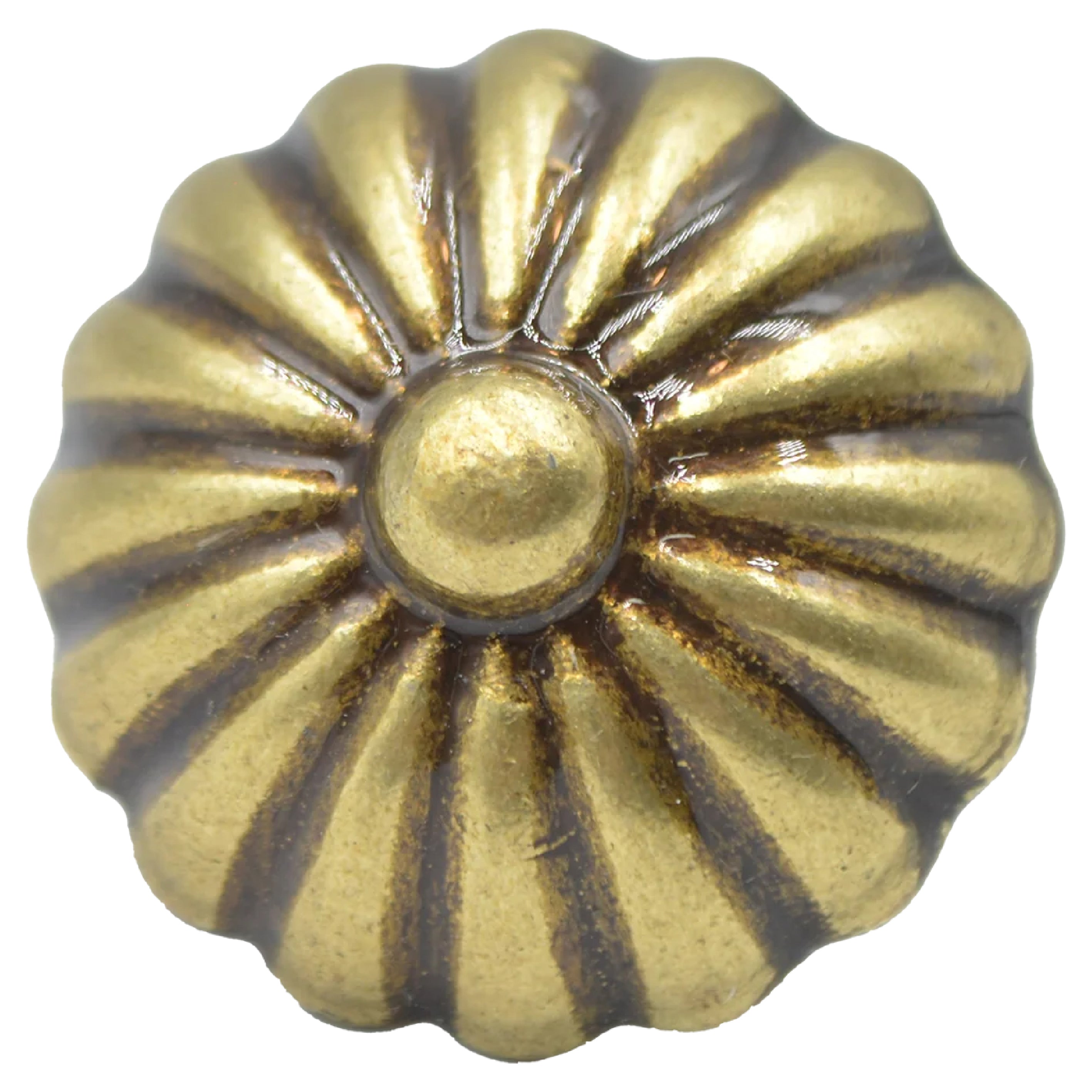 Botón Nogal Con Tornillo 6323 30 mm