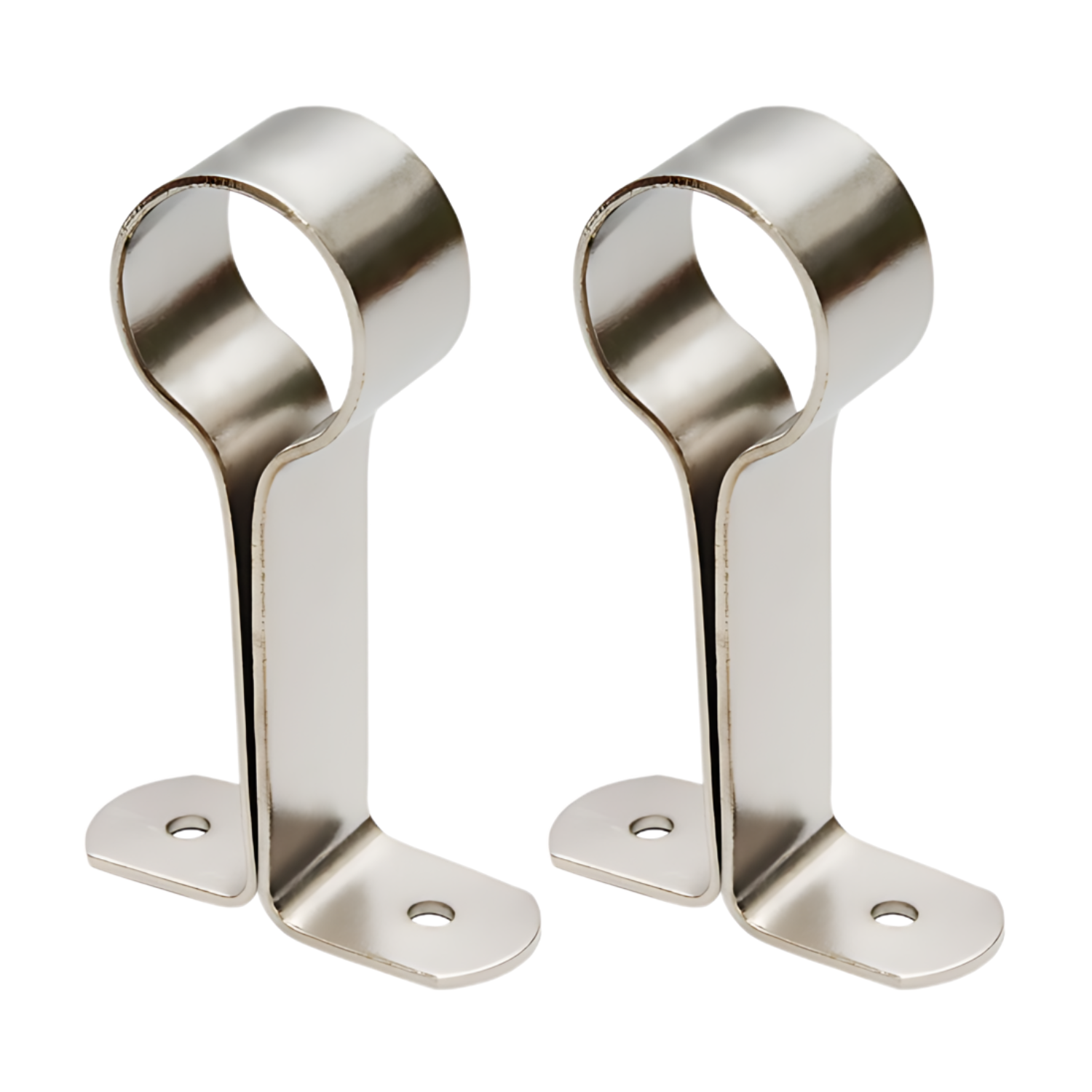 Soporte Central Troquelado Tubo Redondo 1" Largo