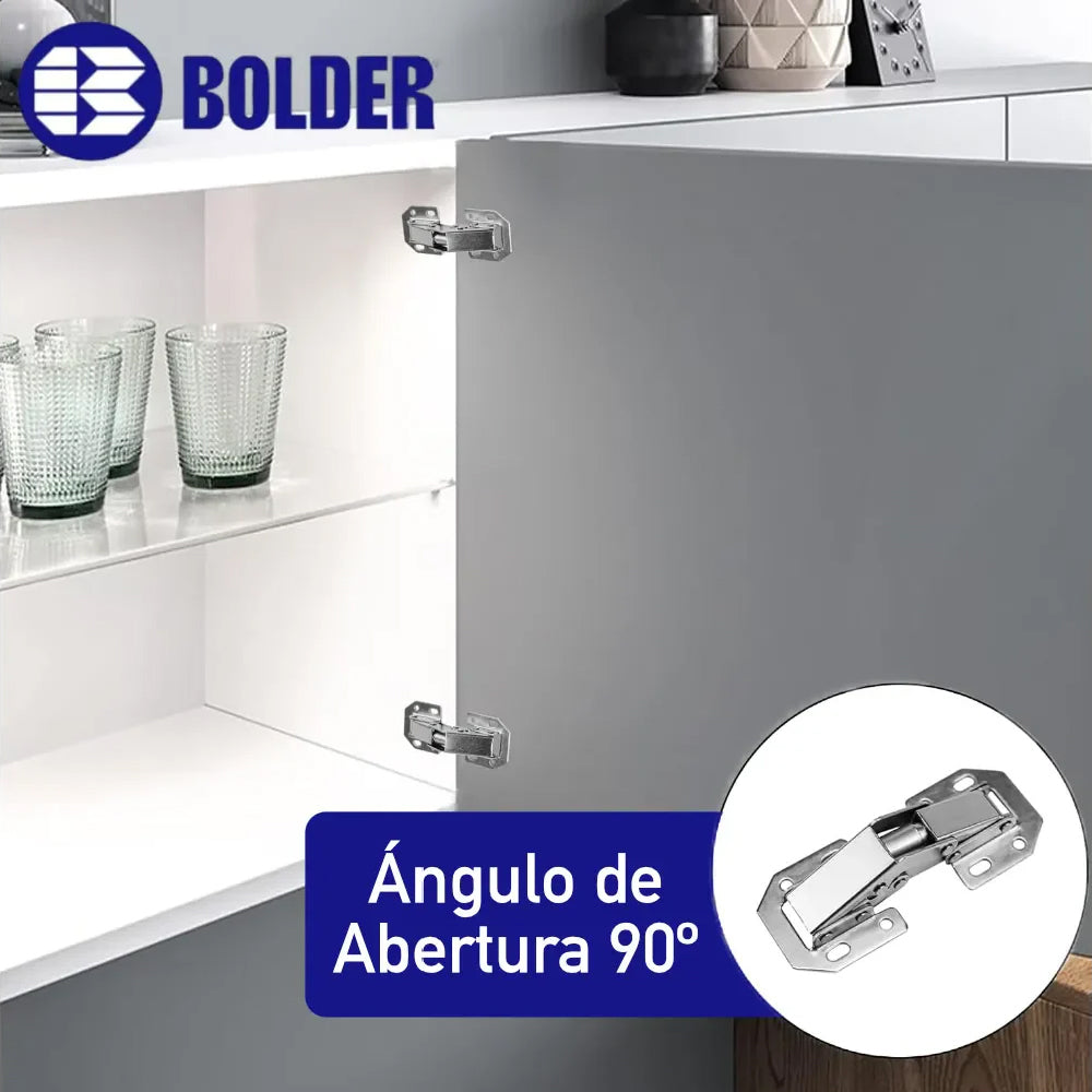 Bisagra Bidimensional De Sobreponer Ferrari Mini 90°