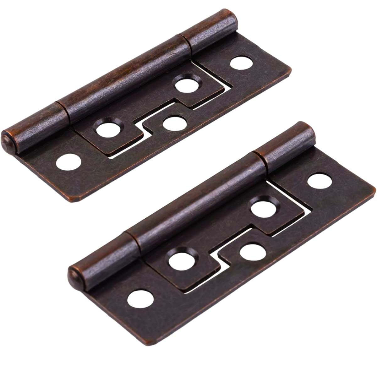Bisagra Bandera 3" Cobre Antiguo 10 Piezas Con Tornillos