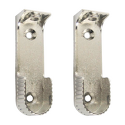 Brida Superior Para Tubo Oval Con Tope 1 Juego