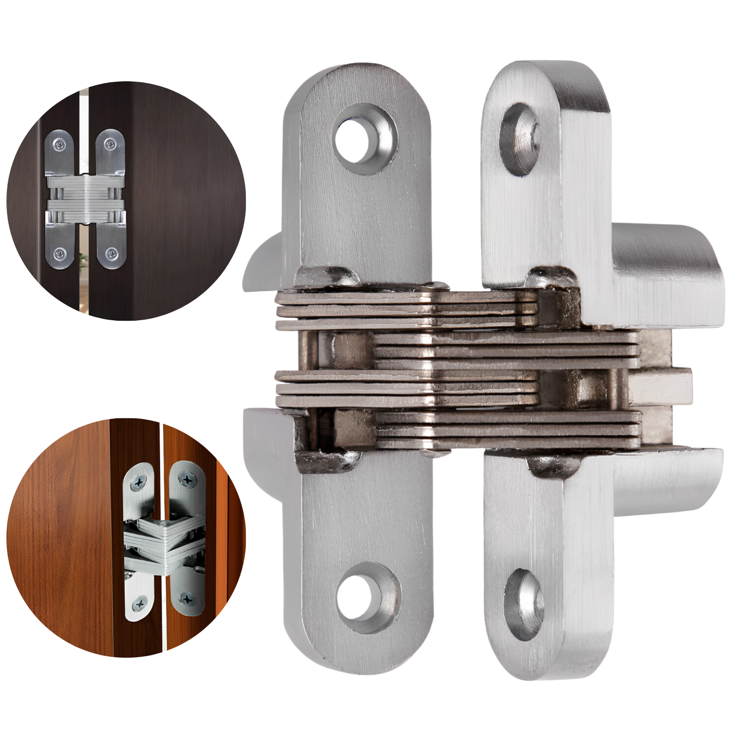 Bisagra Oculta SOSS Handy Home Acero Inoxidable