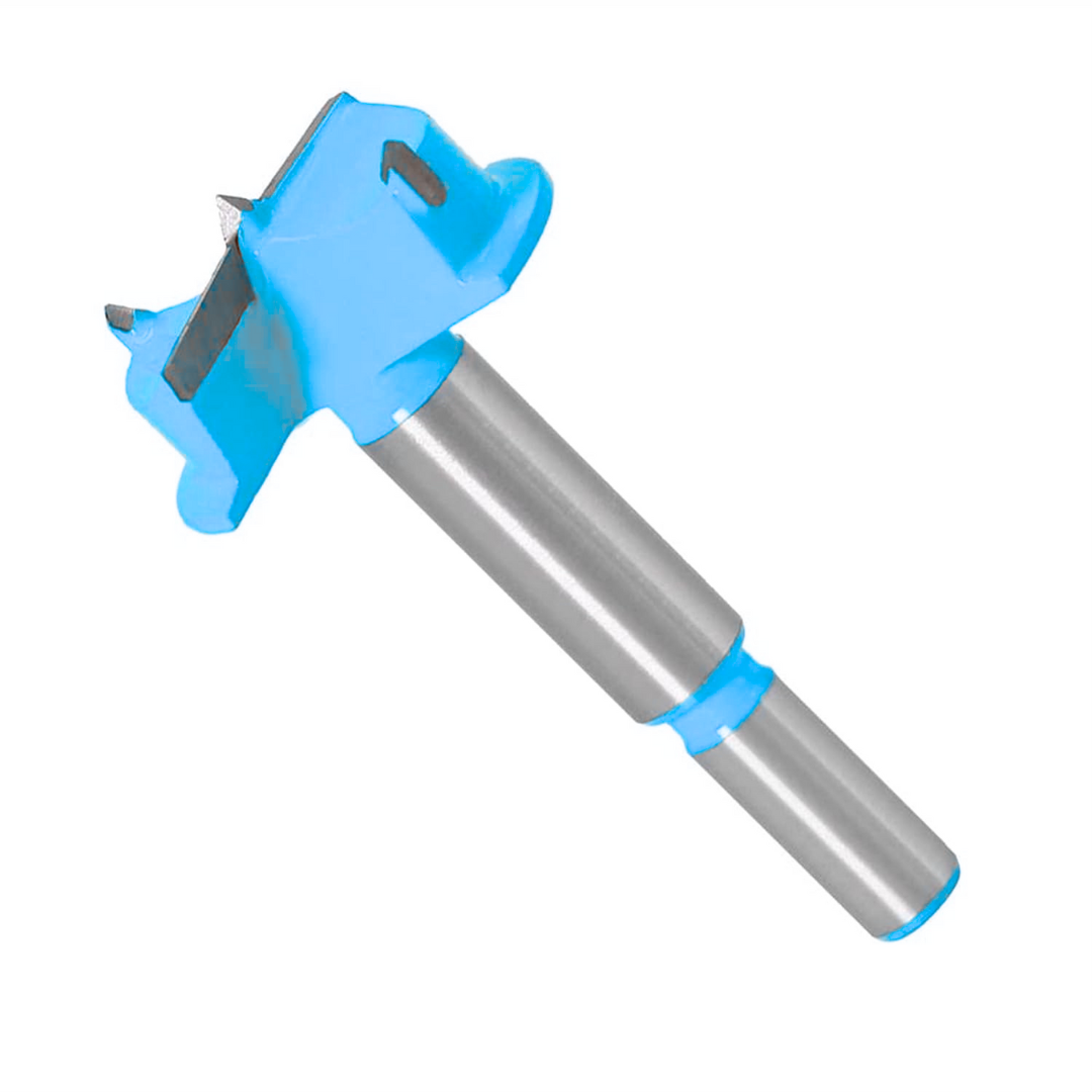 Broca Forstner 35 mm Carburo De Tungsteno Para Madera Con Tope Fijo