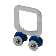 Carretilla Para Riel Gleiro Galvanizada Para Closet