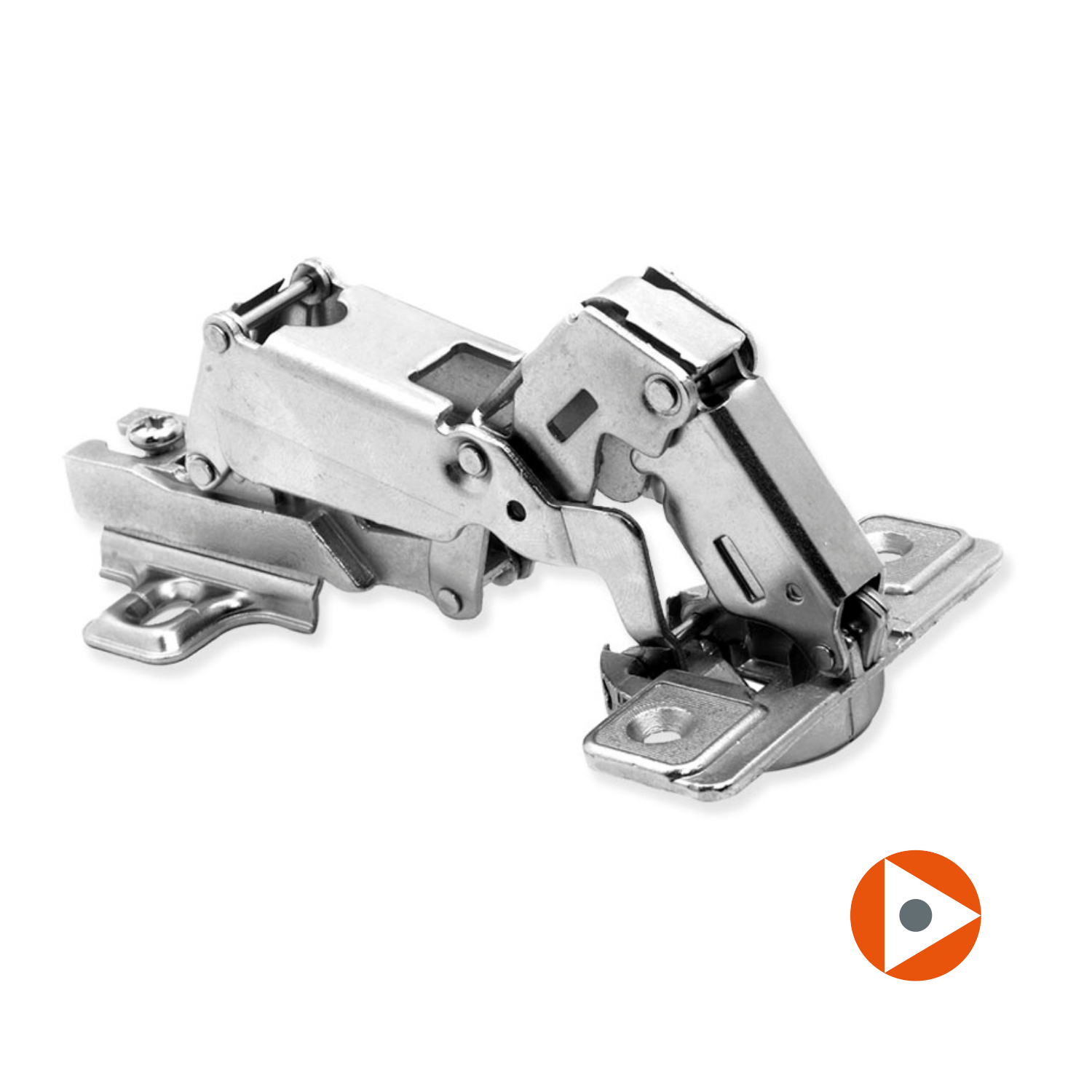 Bisagra Bidimensional 165 Grados Chapulín Para Esquina Ducasse