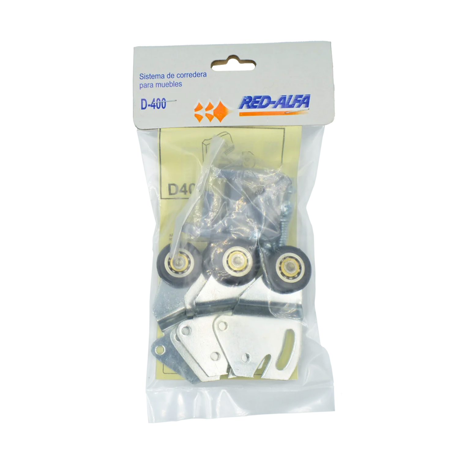 Sistema D-400 (Tipo Ducloset Simple) Para Puerta Corrediza Closet