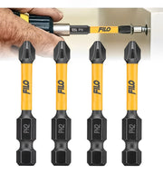 Puntas De Impacto Phillips PH2 Acero S2 Filo Tools 50 mm