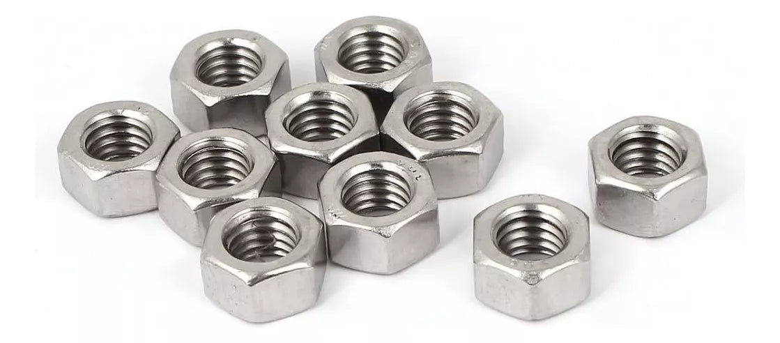 Tuerca Hexagonal Estandar Acero Galvanizado