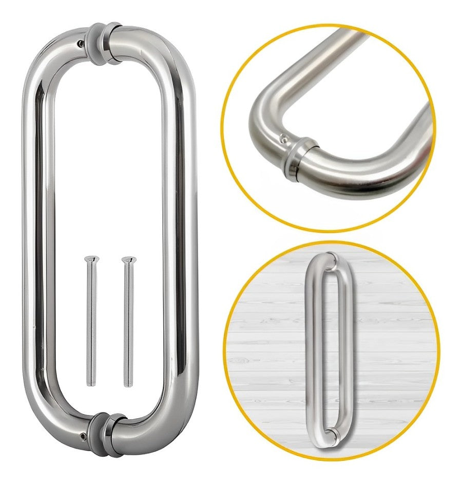 Jaladera Tipo "C" Para Puerta Principal Dexter