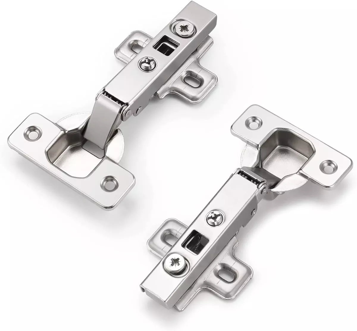 Bisagra Bidimensional Mini 26 mm Recta Con Tornillos FH