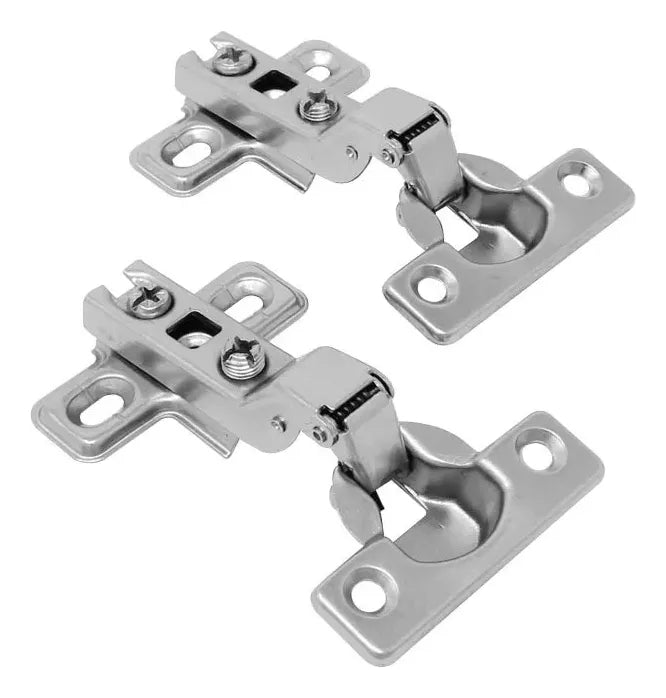 Bisagra Bidimensional Mini 26 mm Media con tornillos FH